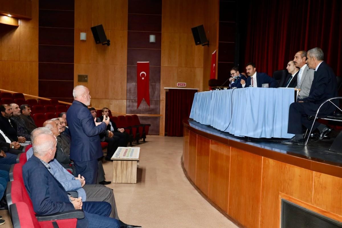 Kahta’da Recep İçme Suyu Grubu bilgilendirme toplantısı yapıldı