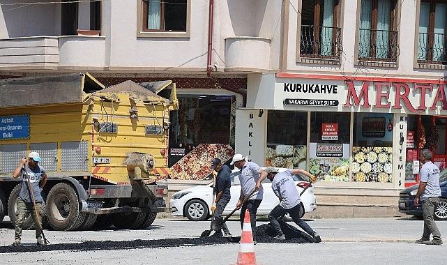 Geyve Belediyesi 2025'te İlmek İlmek Parke İşledi