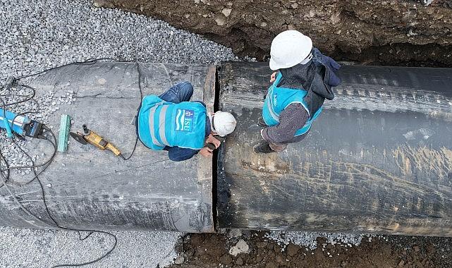 Halıdere'de Altyapı Çalışmaları Tüm Hızıyla Devam Ediyor