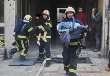 Denizli Büyükşehir’in Yangın Ekipleri Durmaksızın Çalışıyor