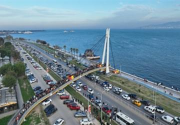 Ulu Önder Atatürk'ün aramızdan ayrılışının 87'nci yılında hayat durdu