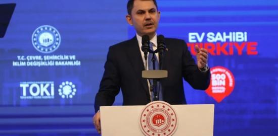 Bakan Kurum duyurdu: İstanbul’da 100 bin sosyal konut için kura çekimi bayramdan sonra