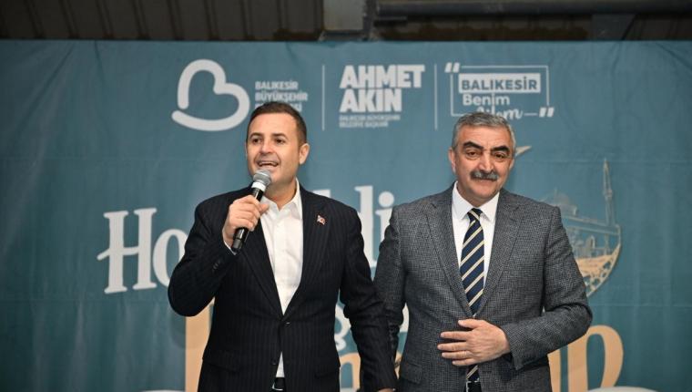 Başkan Akın, Balyalılarla Ramazan İftarında Buluştu