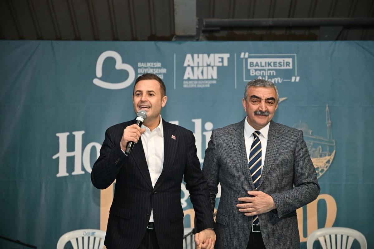 Başkan Akın, Balyalılarla Ramazan İftarında Buluştu