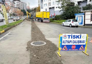 Büyükşehir'in Altyapı Yatırımları Hız Kesmeden Devam Ediyor