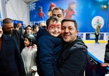 Nevşehir Buz Pateni Pisti Törenle Hizmete Açıldı