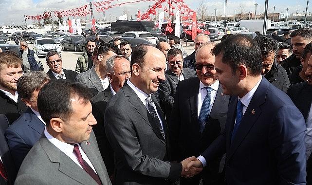 Bakan Kurum Konya'da TOKİ Konutları ve Yeni Sanayi Sitesi 3. Etabın Kura Çekim Programına Katıldı