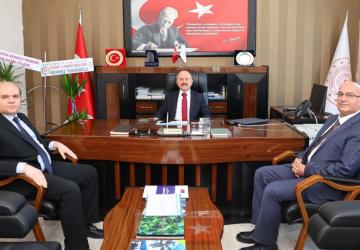 Osman Varol’dan Sanayi ve Teknoloji İl Müdürlüğü’ne ziyaret