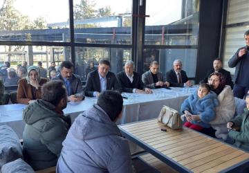 Milletvekili İshak Şan, Kahta’da vatandaşlarla bir araya geldi