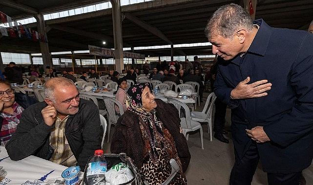 Büyükşehir'in gönül sofrası bu kez Menemen'de kuruldu