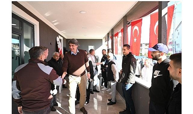 Başkan Kocaman'dan Kartepe Ağasar Kültür Yaşatma ve Yardımlaşma Derneği'ne Ziyaret