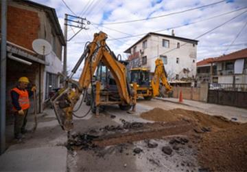 Sarnıç'ta içme suyu yatırımı hızla ilerliyor