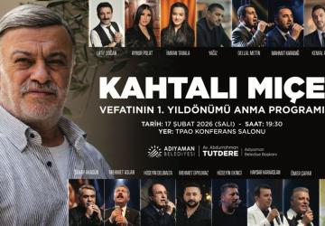 Adıyaman Belediyesi, usta sanatçı Kahtalı Mıçe için anma programı düzenleyecek