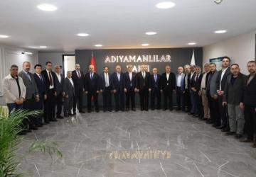 Adıyaman Valisi olarak atanan Küçük’e veda programı: Programa Hüseyin Teke de katıldı