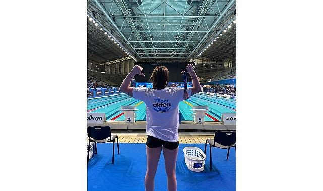 Team Akfen İnşaat Sporcusu Milli Yüzücü Meriç Uygun'dan Uluslararası Başarı