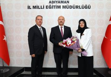 Vali Abdullah Küçük’ten İl Milli Eğitim Müdürlüğüne ziyaret