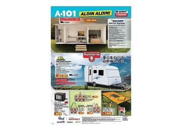 Tiny House ve Karavan 26 Şubat'ta A101'de!