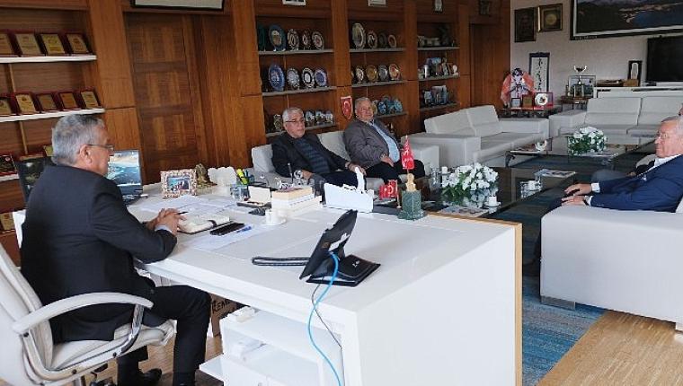 Tıraş'tan Başkan Topaloğlu'na ziyaret