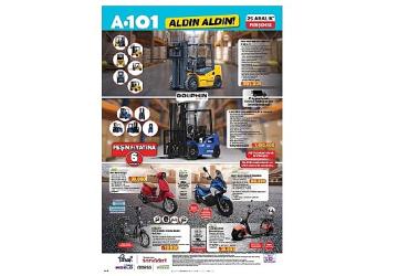25 Aralık'ta A101'de Endüstriyel Forklift Seçenekleri Dikkat Çekiyor
