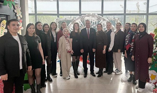 Başkan Topaloğlu'ndan kreşe yeni yıl ziyareti