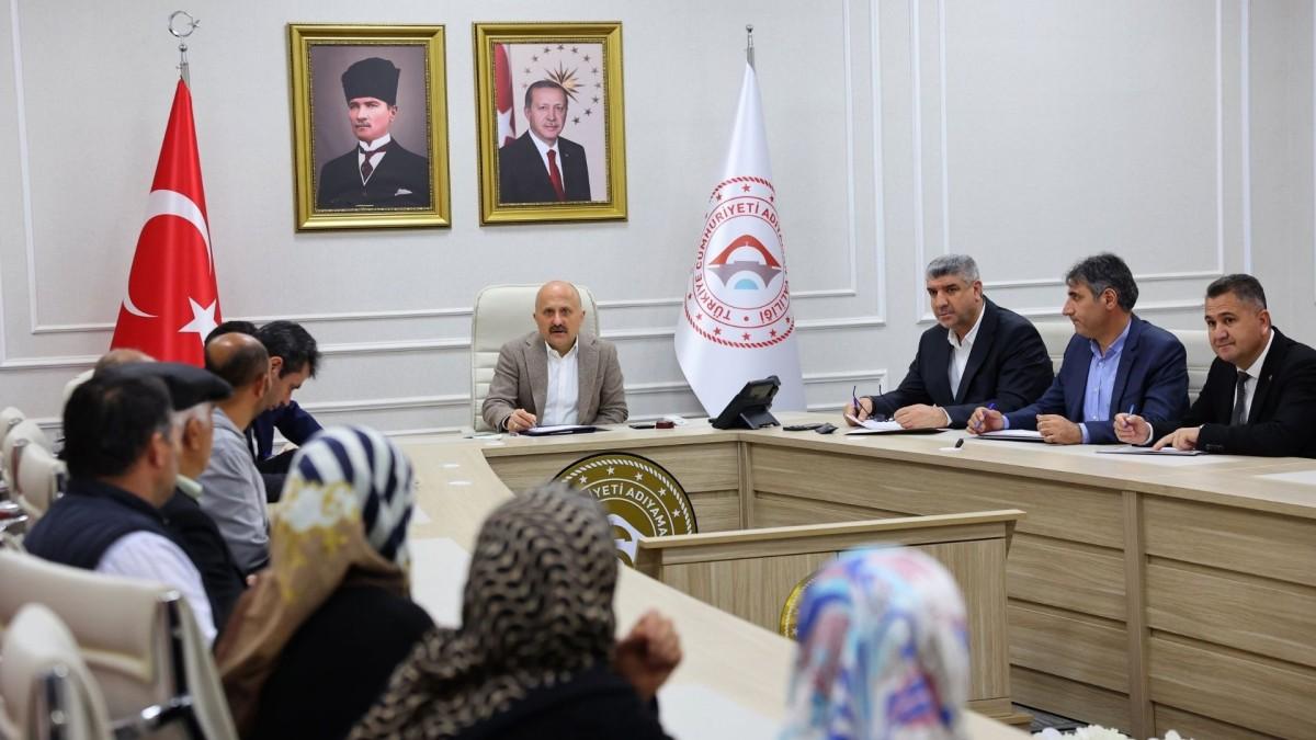 Vali Varol iş arayan vatandaşları kabul etti