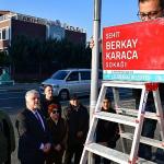 Şehit Berkay Karaca'nın ismi Lüleburgaz'da yaşatılıyor!