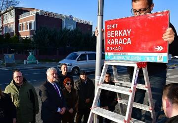 Şehit Berkay Karaca'nın ismi Lüleburgaz'da yaşatılıyor!