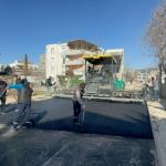 Yeni Mahalle’de asfalt çalışmaları sürüyor