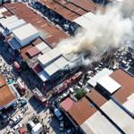 Buca'daki işyeri yangını kontrol altına alındı