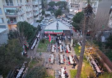 Başkan Ünsal taraftarlarla iftarda buluştu