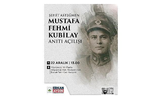 Devrim Şehidi Kubilay Osmangazi'de Anılacak