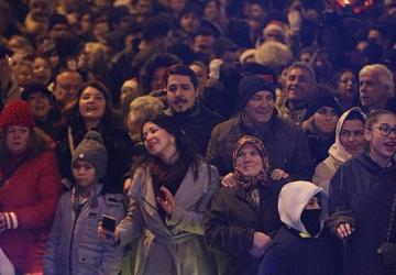 Mudanya'da Son Gece Coşkusu