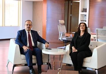 Başkan Çerçioğlu'na Vali Canbolat'tan Ziyaret