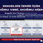 Engelsiz İzmir için “Engelli Veri Tabanı"