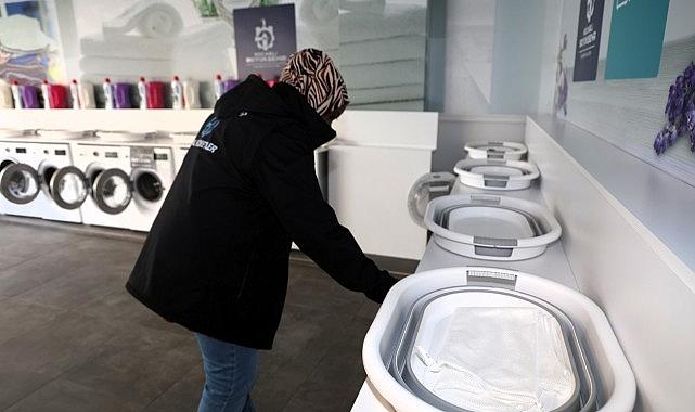 Büyükşehir'den mis gibi hizmet; yıka, kurut, ütüle