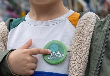 Yenişehir'de Minik Eller Geri Dönüşümü Öğreniyor