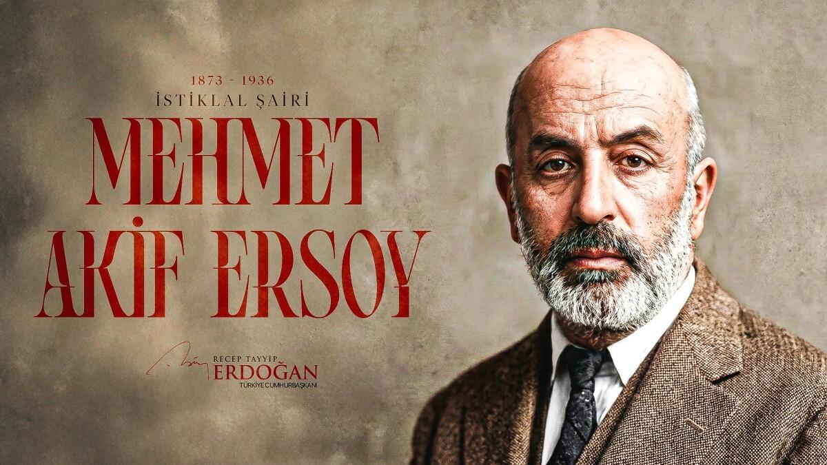 Cumhurbaşkanı Erdoğan’dan Mehmet Akif Ersoy’a rahmet ve minnet mesajı