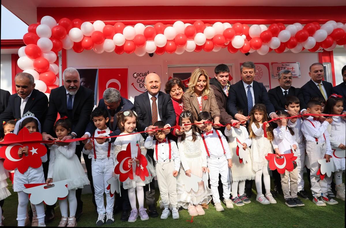 'Çocuklar Gülsün Diye' Derneği’nden Adıyaman’a 2 derslikli Anaokulu