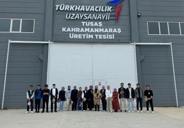 Pusula Maraş’tan Gençlere TUSAŞ’ta Teknik Deneyim