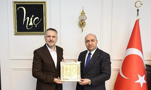 Başkan Vekili Akın'dan Kaymakam Çiftçi'ye iadeiziyaret