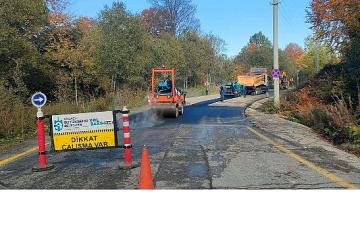 Kartepe zirve yolunda tüm işlemler tamam