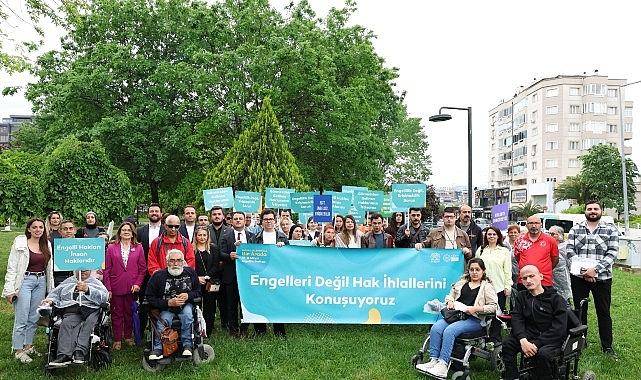 Nilüfer'de sloganlar engelleri aşmak için yükseldi