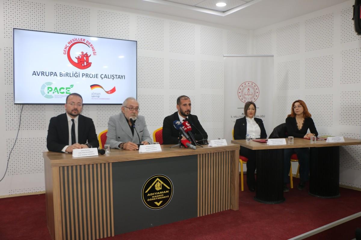 Genç Nesiller Derneği’nden Adıyaman’da PACE Projesi Çalıştayı - Videolu Haber