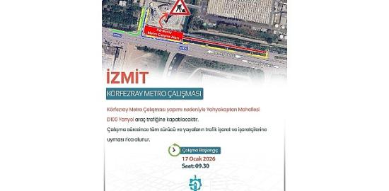 Yahyakaptan'da iki güzergâha geçici ara