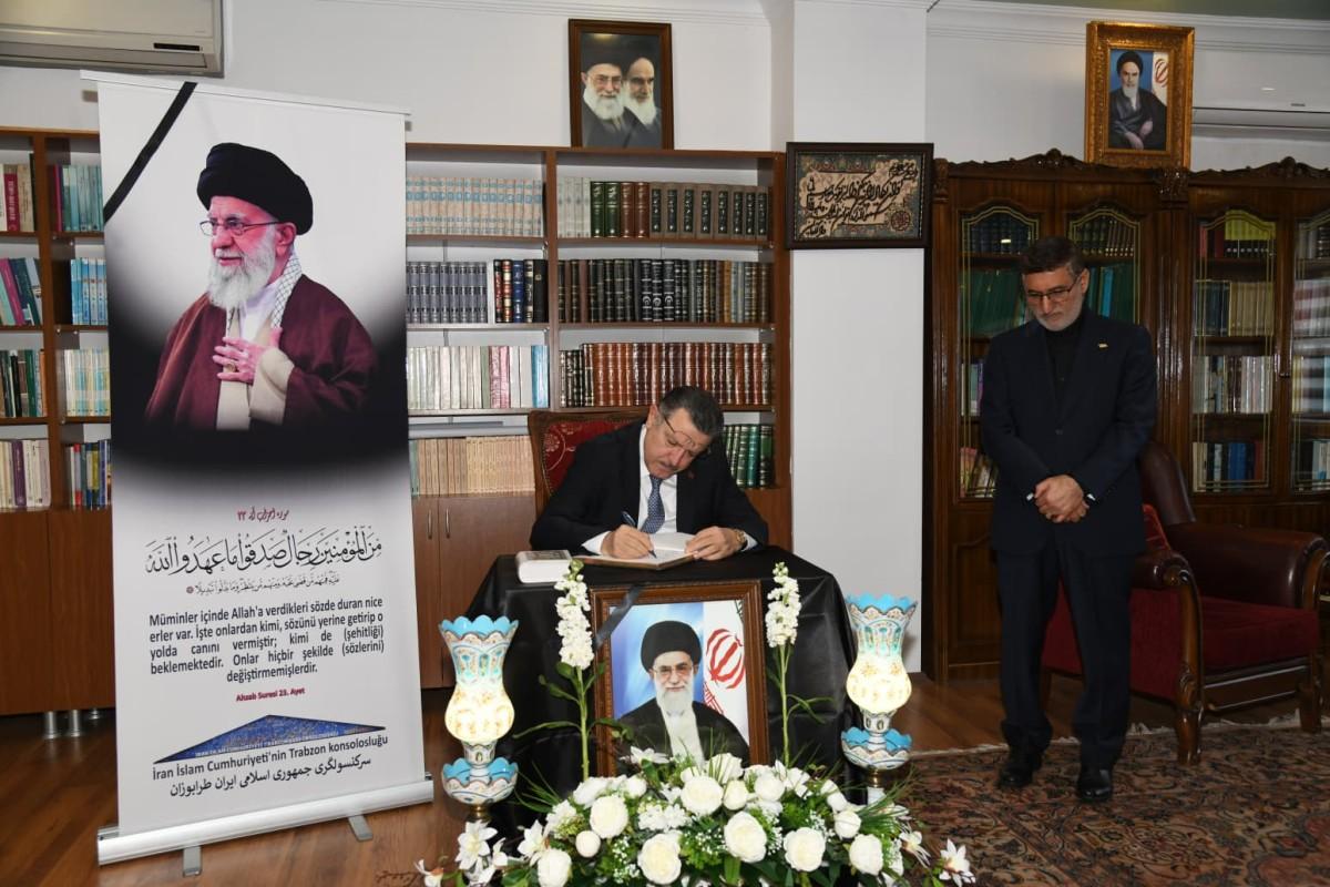 Başkan Genç’ten İran Başkonsolosluğu’na Taziye Ziyareti