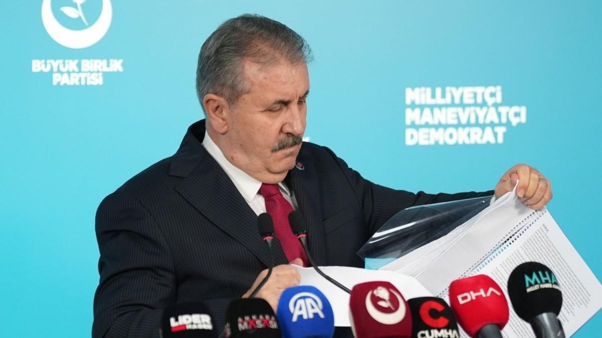 BBP Genel Başkanı Destici’den DEM Parti raporuna sert tepki