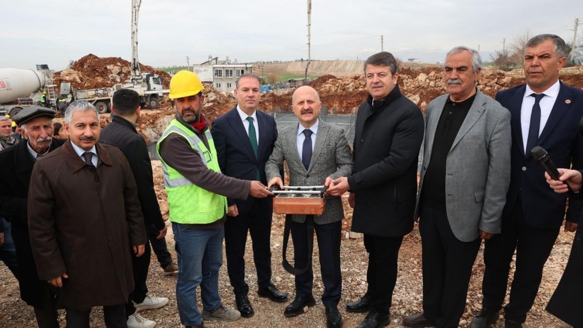 Adıyaman’da Kayaönü Mahallesi’nde 12 derslikli okulun temeli atıldı