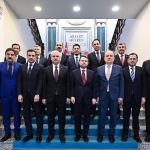 Konya Heyeti Adalet Bakanı Akın Gürlek'e Hayırlı Olsun Ziyaretinde Bulundu