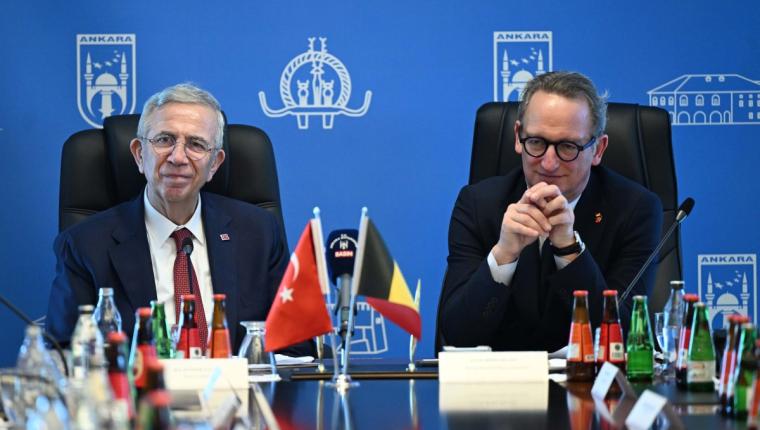 Mansur Yavaş, Brüksel Heyetini Ağırladı