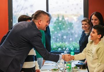 Buca'da şehit aileleri ve gazilere vefa iftarı